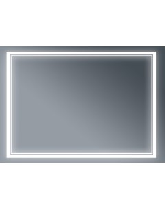 Зеркало Эстель 2 120 с подсветкой сенсор на корпусе Бриклаер