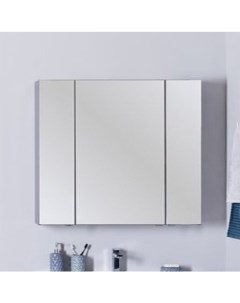Зеркало шкаф Алвита 100 серый антрацит Aquanet