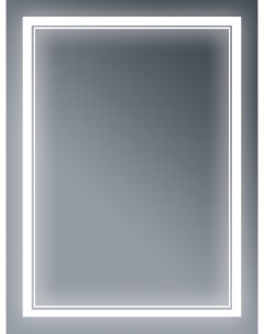 Зеркало Эстель 2 60 с подсветкой сенсор на корпусе Бриклаер