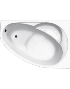 Акриловая ванна Flora 150x100 R ультра белая Vagnerplast