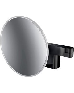 Косметическое зеркало Kosmetikspiegel с подсветкой черное Emco