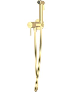 Гигиенический душ Pulito BTK 6801 со смесителем С ВНУТРЕННЕЙ ЧАСТЬЮ золото Teska