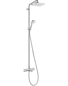 Душевая стойка Croma для ванны с душем с термостатом Hansgrohe