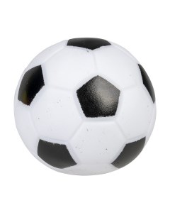 Игрушка для собак виниловая Футбольный мяч чёрно белая 7 3см Бельгия Duvo+