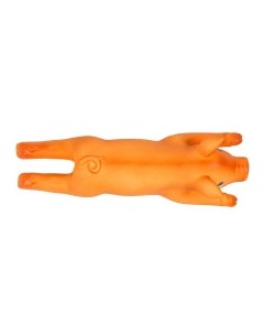 Игрушка для собак латексная Хрюшка оранжевая 24см Бельгия Duvo+