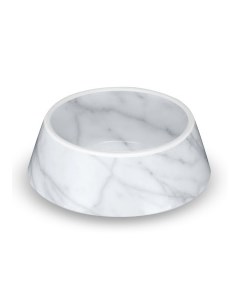 Миска для животных Carrara Marble белый мрамор 19 7х6 4см 700мл Tarhong