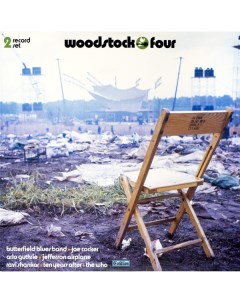 Рок VARIOUS ARTISTS WOODSTOCK IV SUMMER OF 69 PEACE LOVE AND MUSIC Olive Green White Trifold Wm