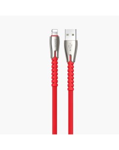 Кабель USB Lightning 8 pin плоский 2 4A 1 2м красный U58 109052 Hoco