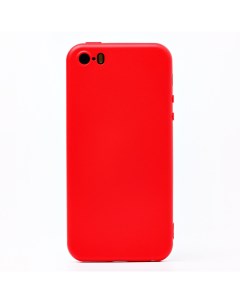 Чехол накладка Original Design для смартфона Apple iPhone 5 5s SE soft touch красный 115592 Activ