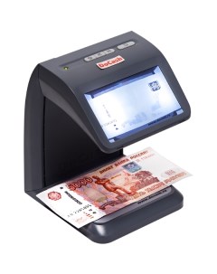 Детектор банкнот просмотровый mini IR рубли ИК УФ серый 10906 Docash