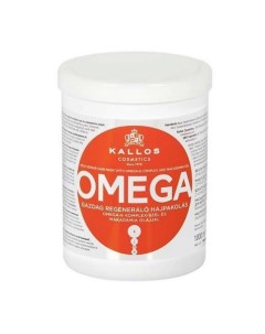 Маска для интенсивного восстановления волос с маслом макадамии Omega 1000 0 Kallos cosmetics
