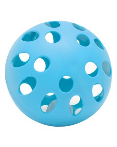 Игрушка для кошек мячик пластмассовый бирюзовый 3 5 см Petshop игрушки