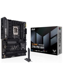 Материнская плата ATX TUF GAMING Z790 PRO WIFI LGA1700 Z790 4 DDR5 7800 4 SATA 6G RAID 4 M 2 5 PCIE  Asus