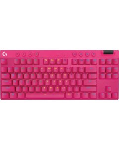 Игровая клавиатура Logitech G PRO X TKL Pink русская раскладка G PRO X TKL Pink русская раскладка