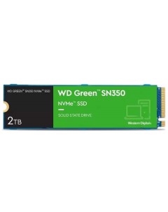 SSD накопитель WD 2TB Green SN350 WDS200T3G0C 2TB Green SN350 WDS200T3G0C Wd