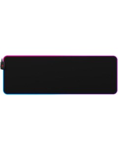 Игровой коврик для мыши S U R F RGB чёрный 900 x 300 x 4 мм RGB подсветка натуральная резина ткань Mad catz