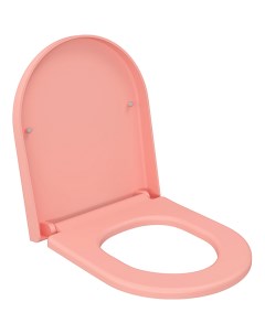 Крышка сиденье Abner с микролифтом розовый матовый Ambassador