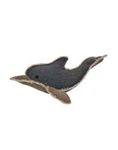 Игрушка для собак брезентовая Серый дельфин 26х16cм Бельгия Duvo+