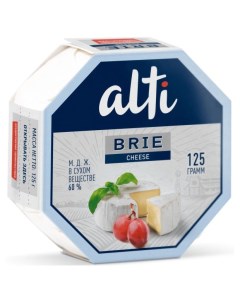 Сыр мягкий Бри с плесенью 60 БЗМЖ 125 г Alti