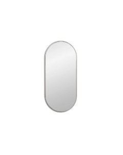 Овальное зеркало Kapsel S Silver Art-zerkalo
