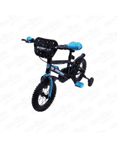Велосипед B12 черно голубой Champ pro