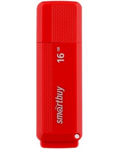 Флешка Dock 16 ГБ красный SB16GBDK R Smartbuy