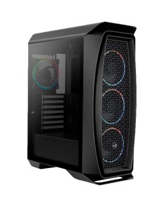 Корпус компьютерный Aero One Mini Eclipse G BK v1 Black Aerocool