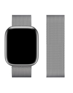 Ремешок на руку для Apple Watch 42 44 45 49 мм WA03 Milanese loop серый Hoco