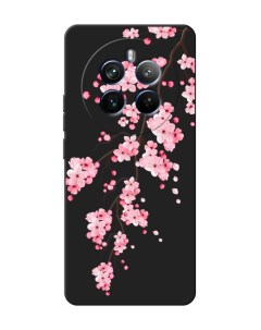Чехол на Realme 12 Розовая сакура Awog