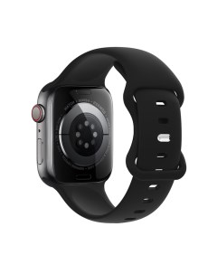 Ремешок на руку для Apple Watch 42 44 45 49 мм WA15 Silicon черный Hoco