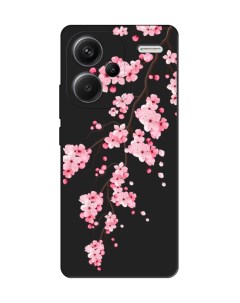 Чехол на Xiaomi Redmi Note 13 Pro Plus Розовая сакура Awog