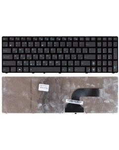 Клавиатура для ноутбука Asus K52 K53 G73 A52 G60 черная с рамкой Nobrand