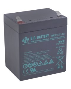 Аккумуляторная батарея В В Battery HRС 5 5 12 Nobrand