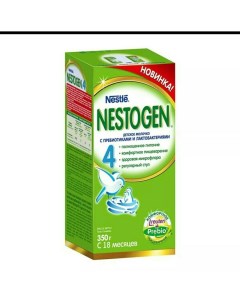 Смесь 4 молочная для комфортного пищеварения сухое с 18 месяцев 300 г Nestogen