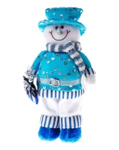 Мягкая игрушка Снеговик 25 см е92071 Snowmen