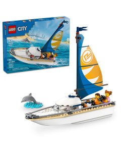 Конструктор CITY 60438 Парусная лодка 102 дет Lego