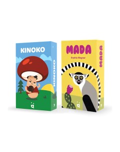 Набор настольных игр Kinoko Mada на английском Helvetiq