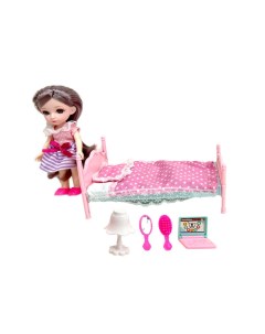 Игровой набор Alisa Kawaii min Спальня Кукла 15 2 см в кор 27х19х11 см 1toy