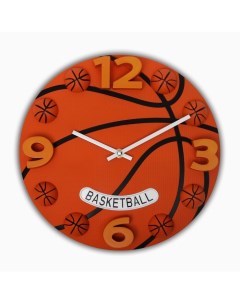Часы настенные серия Детские Басктебольный мяч дискретный xод d 30 см Nobrand