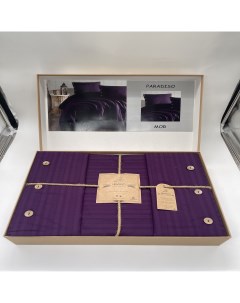 Комплект постельного белья евро PARADISSO фиолетовый Limasso home concept