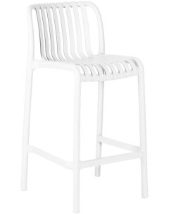 Полубарный стул белый Dobrin