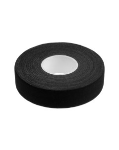 Лента клейкая тканевая хоккейная черная 300 мкм 24 мм х 25 м Tundra