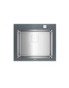 Мойка для кухни Diamond RS15 1B 60 Stone G нержавеющая сталь серая 50 x 40 x 20 см Teka