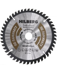 Диск пильный Диамант Industrial ЛАМИНАТ 160 48Т 20 mm HL160 Hilberg