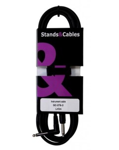 Инструментальный кабель GC 076 3 Stands and cables