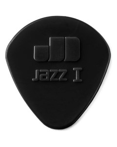 Медиаторы NYLON JAZZ 6 PLYPK нейлоновые 1 1 черные Dunlop