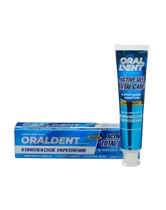 Зубная паста defance oraldent active gel комплексный уход 120 г Nobrand