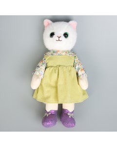 Мягкая игрушка милый котик девочка салли Pomposhki