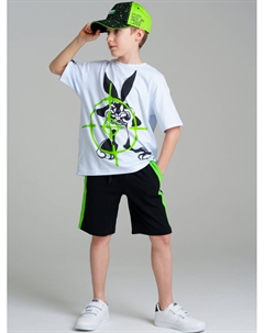 Комплект трикотажный для мальчиков: фуфайка (футболка), шорты Playtoday tween