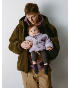 Утепленная куртка и искусственного меха для малышей Sela